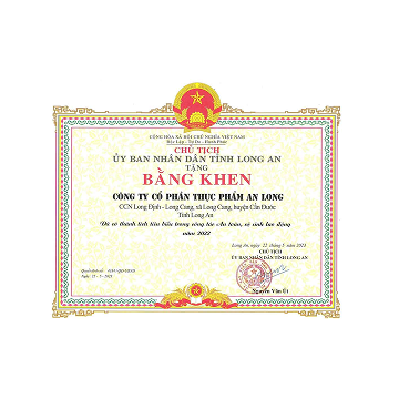 anlong-food-certificate-occupational-safety-health-2022