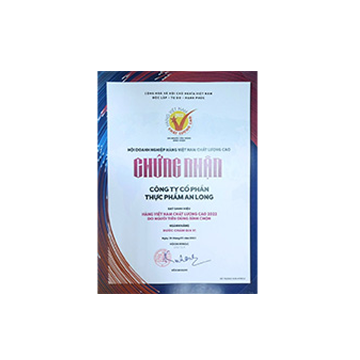 anlong-food-high-quality-vietnamese-goods-certification-2022