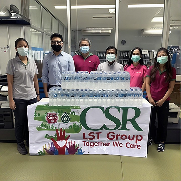 Supporting healthcare personnel in COVID-19 vaccination centre, Krabi
