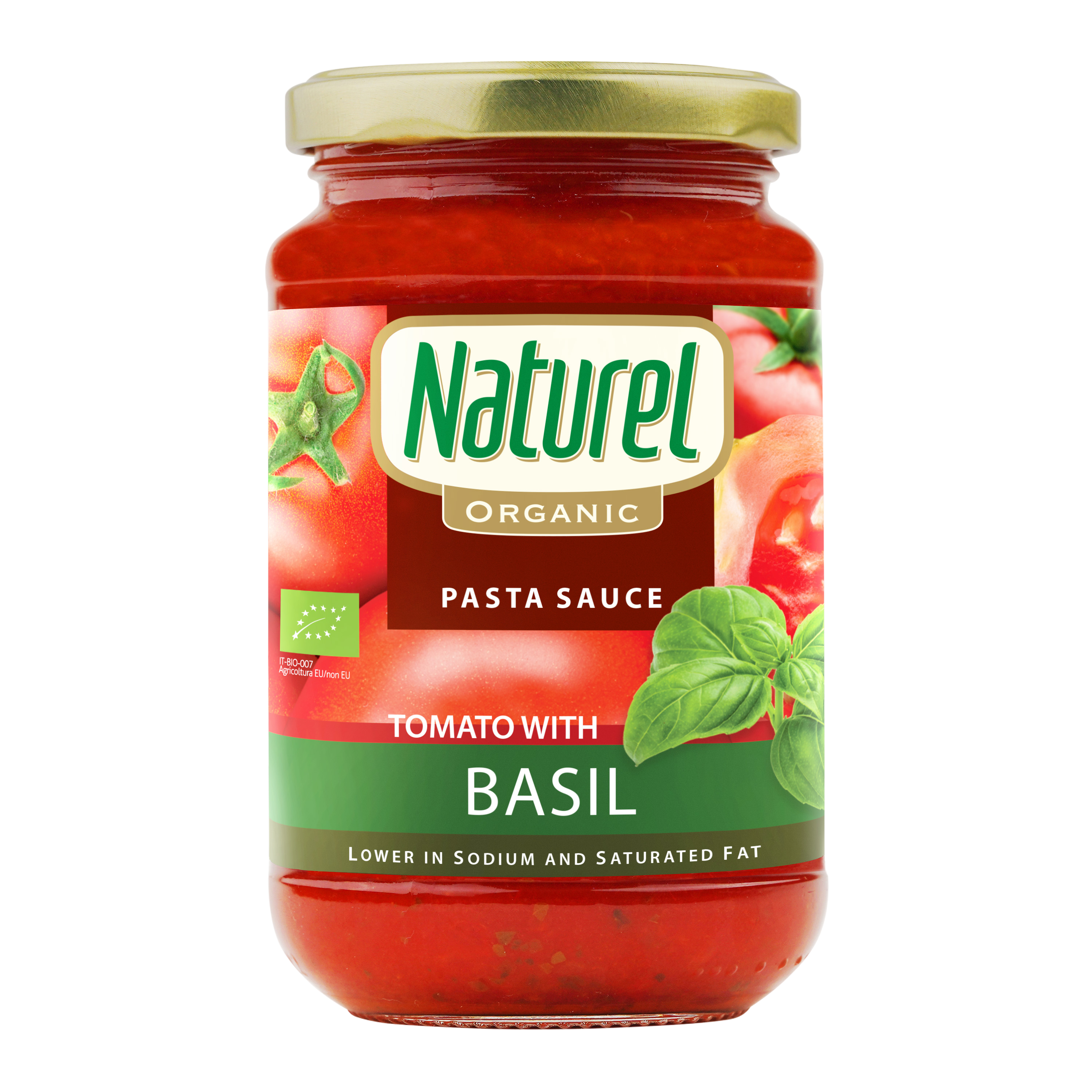 Naturel Organic Pasta Sauce Tomato with Basil