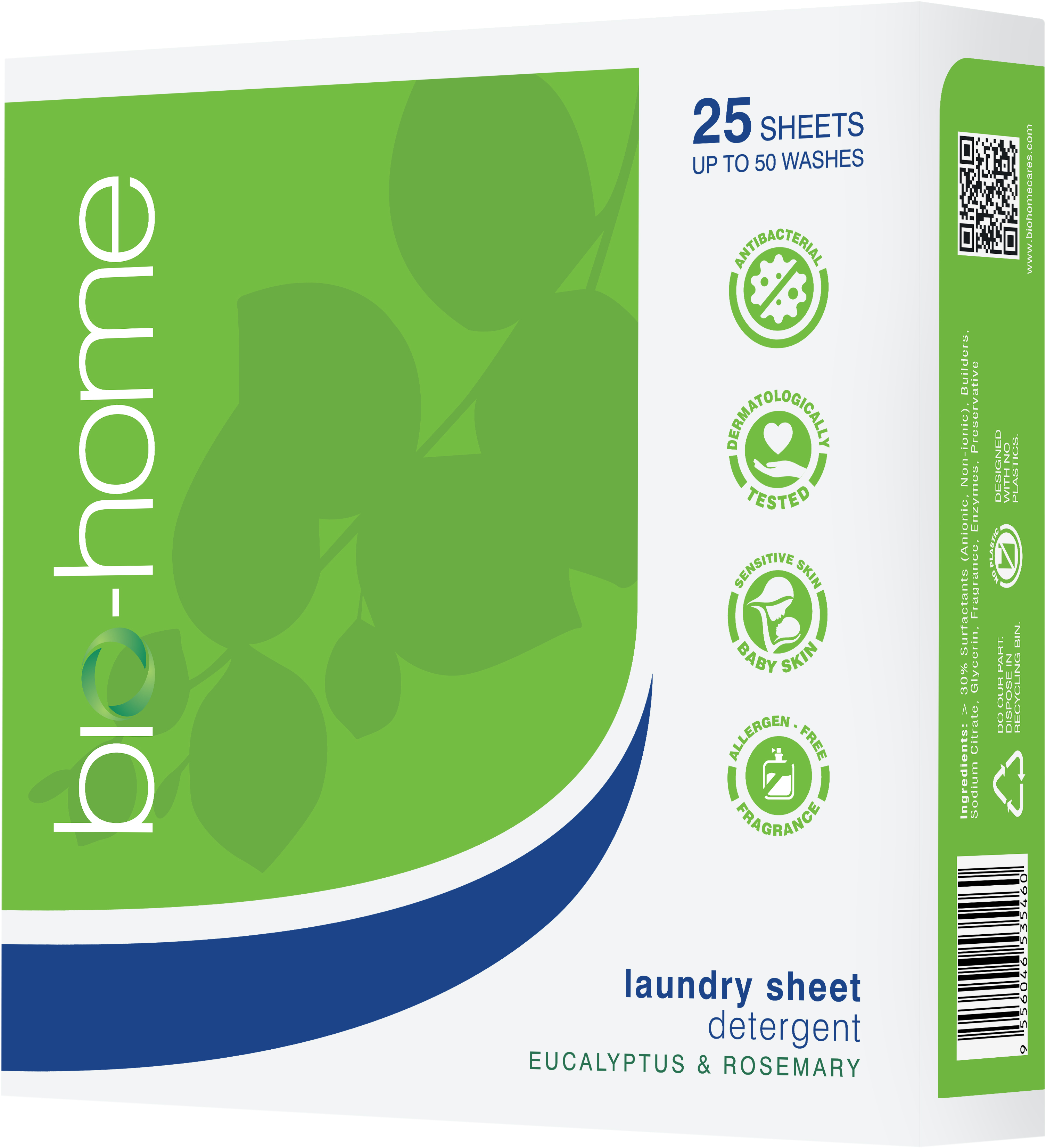 bio-home Laundry Sheet Detergent
