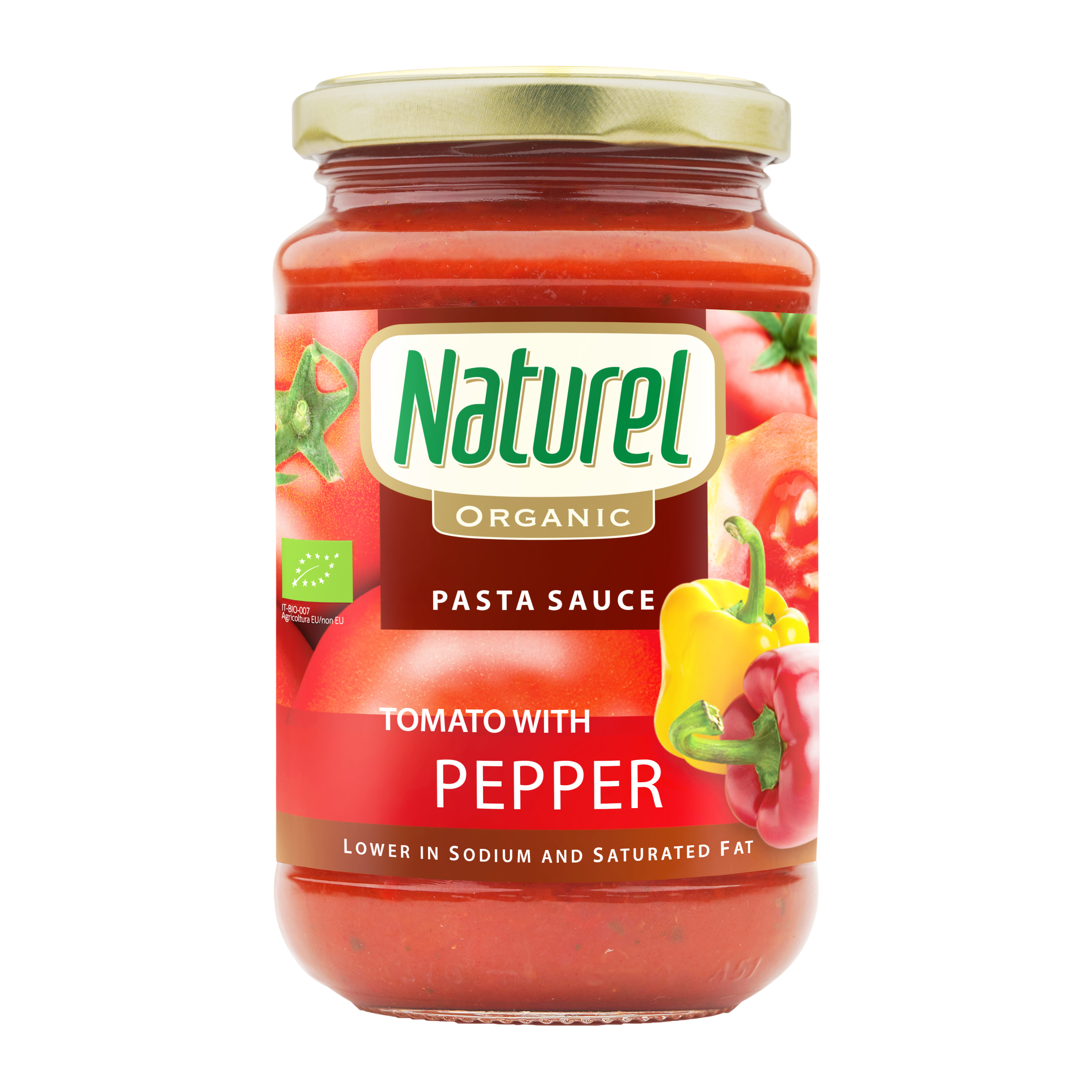 Naturel Organic Pasta Sauce Tomato with Pepper