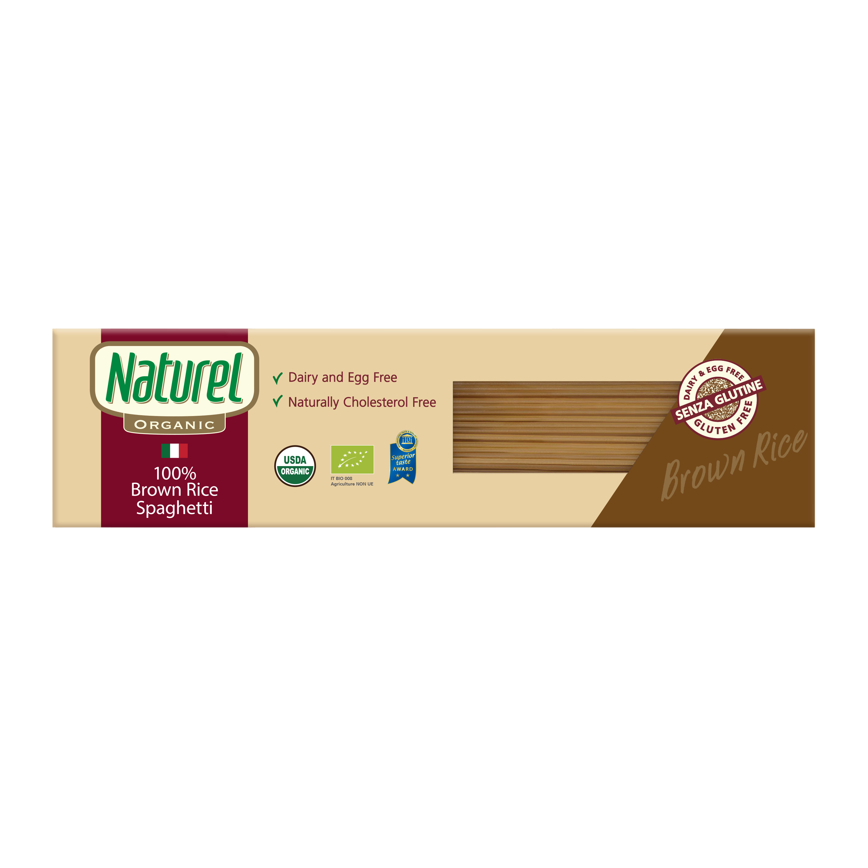 Naturel Organic Brown Rice Spaghetti