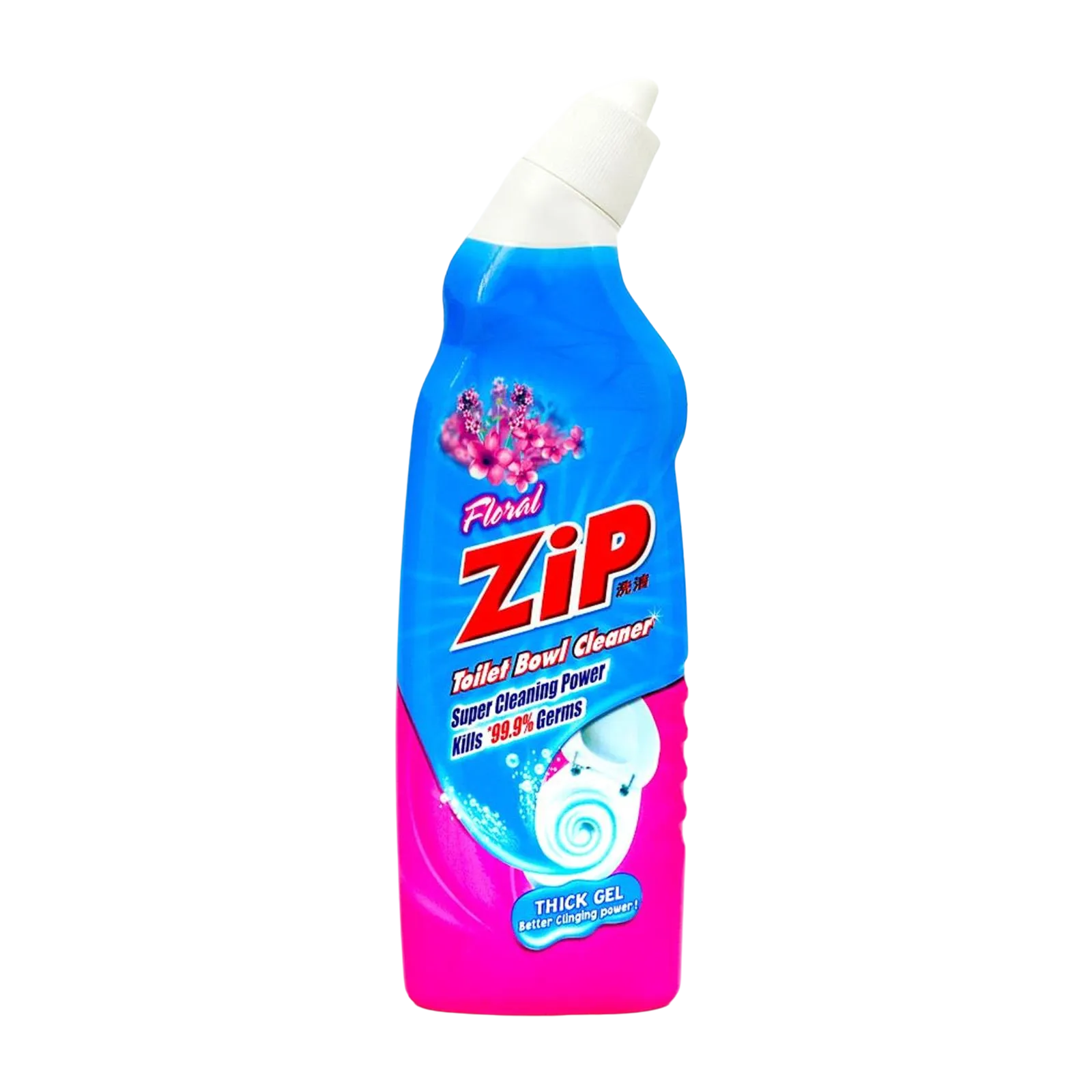 Zip Toilet Bowl Cleaner - Floral