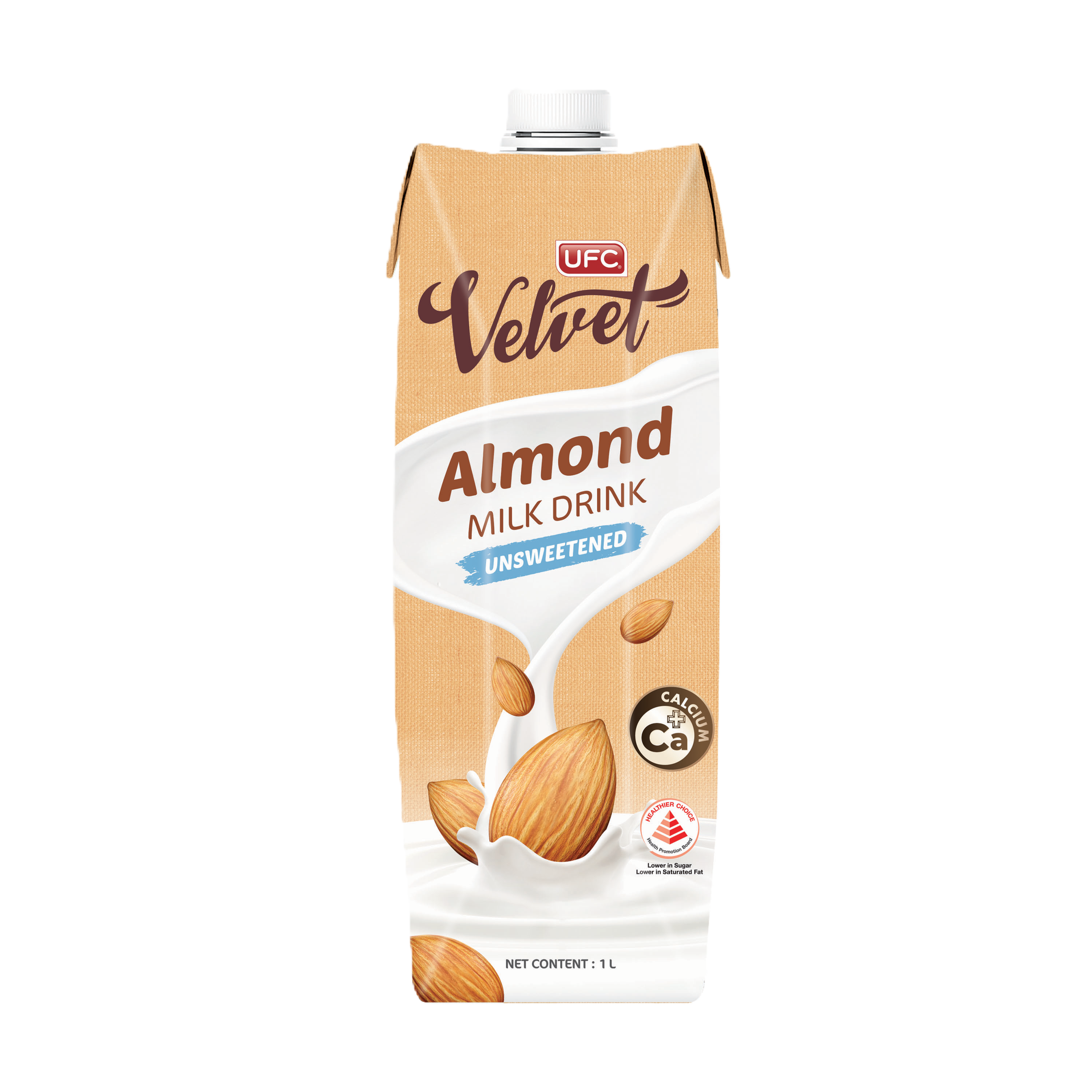 UFC Velvet Unsweetened Almond Milk