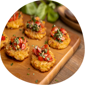 Truffle Potato Bruschetta