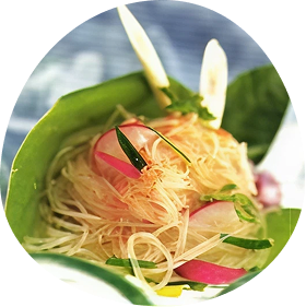 Spicy Glass Noodle Salad