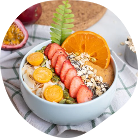 Oaty Tropical Bowl