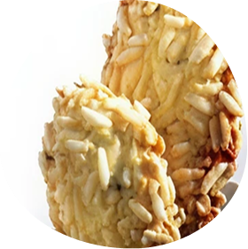 Biscotti With Puffed Rice